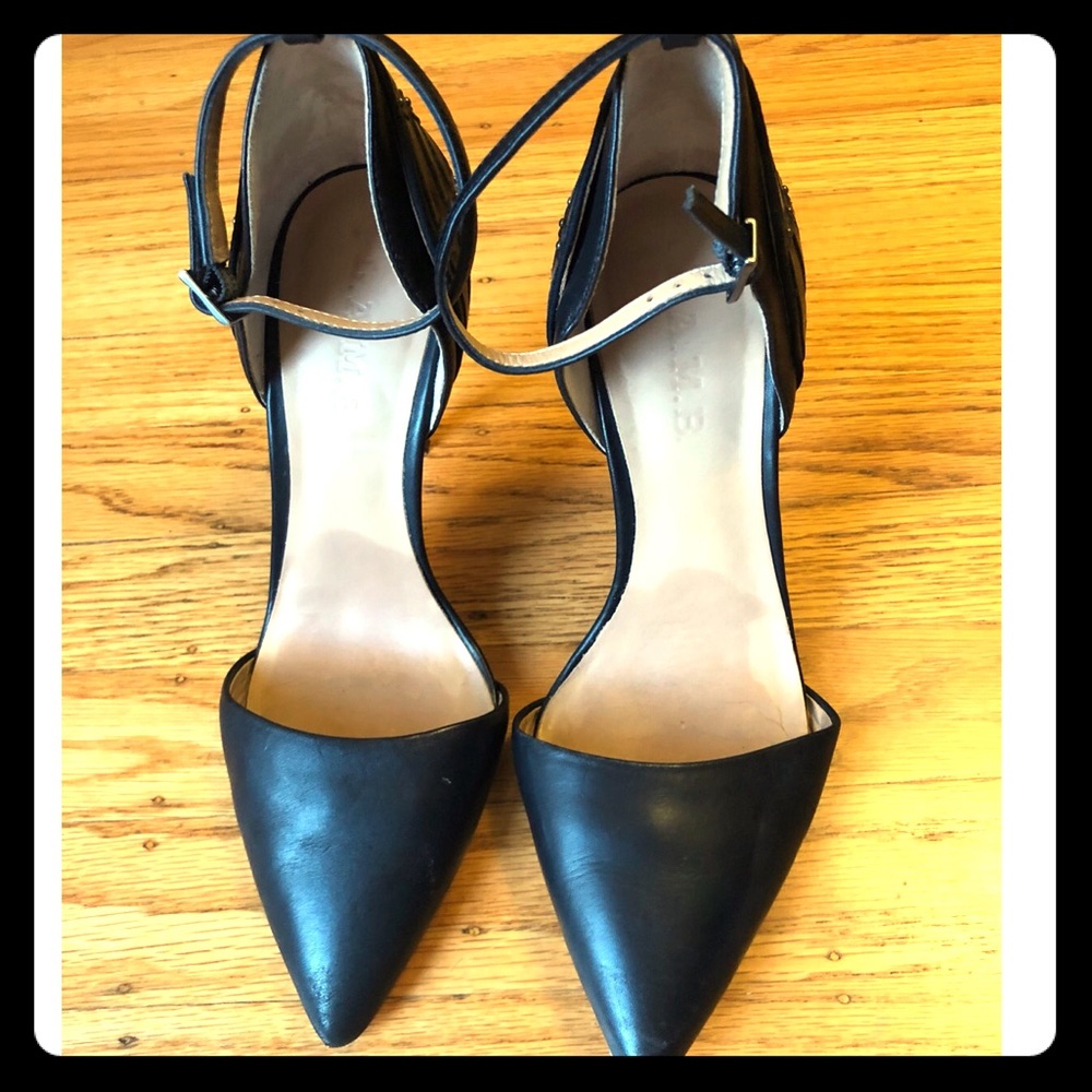 LAMB Ankle Strap Stilettos